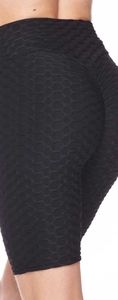 Textured high waisted shorts-colors available